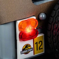 BB Kit d&eacute;clairage LED pour LEGO&reg; 77984 Jurassic Park Jeep Wrangler  avec t&eacute;l&eacute;commande