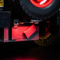 BB Kit d&eacute;clairage LED pour LEGO&reg; 77984 Jurassic Park Jeep Wrangler  avec t&eacute;l&eacute;commande