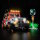 BB Kit d&eacute;clairage LED pour LEGO&reg; 77984 Jurassic Park Jeep Wrangler  avec t&eacute;l&eacute;commande