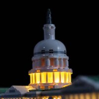 Kit di luci per il set LEGO® 21030 Campidoglio die Washington