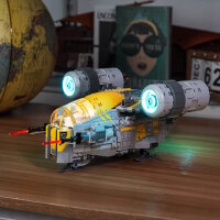 BB LED Beleuchtungs-Set f&uuml;r LEGO&reg; 75447 Star Wars - Razor Crest mit Fernbedieung