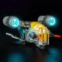 BB LED Beleuchtungs-Set f&uuml;r LEGO&reg; 75447 Star Wars - Razor Crest mit Fernbedieung