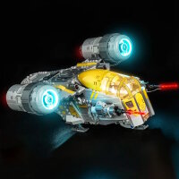 BB LED Beleuchtungs-Set f&uuml;r LEGO&reg; 75447 Star Wars - Razor Crest mit Fernbedieung