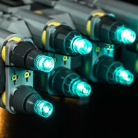 BB Kit d&eacute;clairage LED pour LEGO&reg; 75445 Star Wars - Le vaisseau des Anzellans avec t&eacute;l&eacute;commande