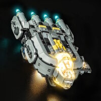BB Kit d&eacute;clairage LED pour LEGO&reg; 75445 Star Wars - Le vaisseau des Anzellans avec t&eacute;l&eacute;commande