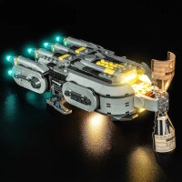 BB Kit d&eacute;clairage LED pour LEGO&reg; 75445 Star Wars - Le vaisseau des Anzellans avec t&eacute;l&eacute;commande