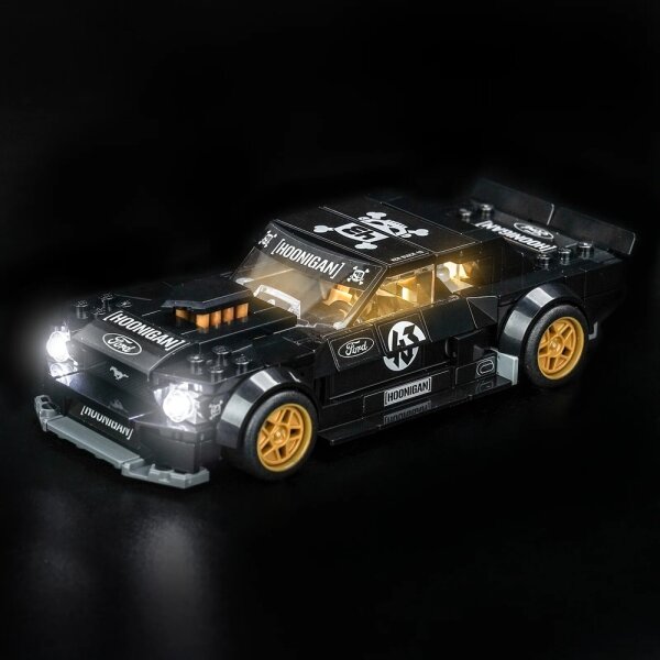 BB LED Lighting Set for LEGO&reg; 77262 Ken Blocks 65 Ford Mustang Hoonicorn V1