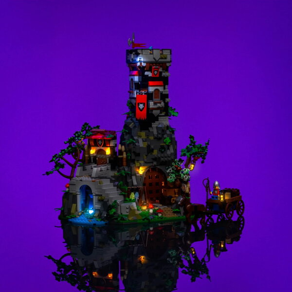 LMB 2.0 Ensembles d&eacute;clairage LEGO&reg; BrickLink 910057 Outlaw Forest Den