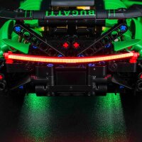 BB LED Lighting Set for LEGO&reg; 42241 Green Bugatti Chiron Pur Sport Hypercar including remote control