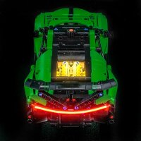 BB LED Lighting Set for LEGO&reg; 42241 Green Bugatti Chiron Pur Sport Hypercar including remote control