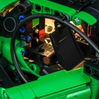 BB LED Lighting Set for LEGO&reg; 42241 Green Bugatti Chiron Pur Sport Hypercar including remote control