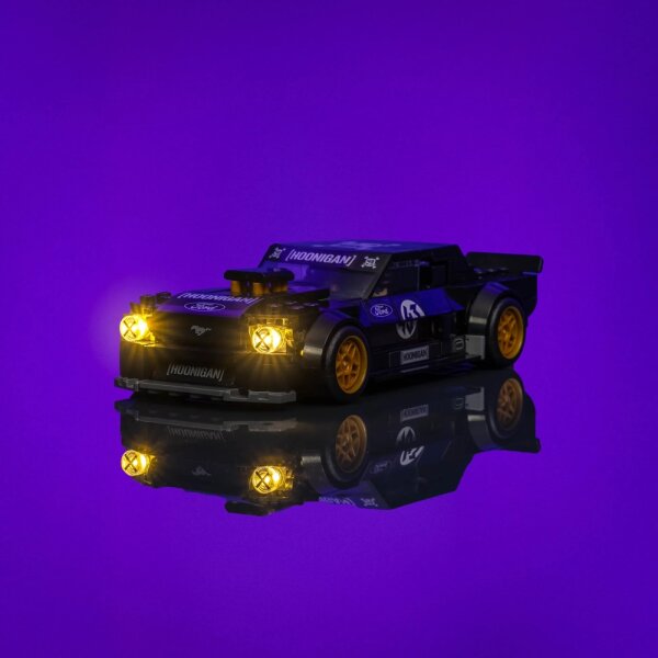LMB 2.0 LED Beleuchtungs-Set f&uuml;r LEGO&reg; 77262 Ken Block&rsquo;s &rsquo;65 Ford Mustang Hoonicorn V1