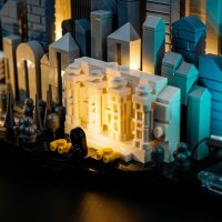 BB Kit d&eacute;clairage LED pour LEGO&reg; 21066 New York City &ndash; The Big Apple
 avec t&eacute;l&eacute;commande