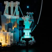 BB Kit d&eacute;clairage LED pour LEGO&reg; 21066 New York City &ndash; The Big Apple
 avec t&eacute;l&eacute;commande