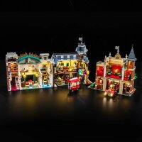 BB LED Beleuchtungs-Set f&uuml;r LEGO&reg; 43302 Disney - Main Street, U.S.A. mit Fernbedienung