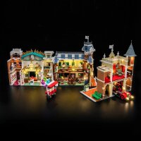 BB LED Beleuchtungs-Set f&uuml;r LEGO&reg; 43302 Disney - Main Street, U.S.A. mit Fernbedienung