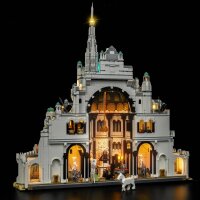 BB Kit d&eacute;clairage LED pour LEGO&reg; 11377 Le Seigneur des Anneaux - Minas Tirith  avec t&eacute;l&eacute;commande