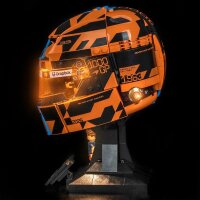 BB LED Beleuchtungs-Set f&uuml;r LEGO&reg; 43017 McLaren Mastercard F1 Team Oscar Piastri Helm mit Lichtsteuerung