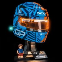 BB LED Lighting Set for LEGO&reg; 43017 McLaren Mastercard F1 Team Oscar Piastri Helmet
