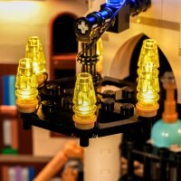 BB Kit d&eacute;clairage LED pour LEGO&reg; 76478 Harry Potter - Book Nook - le bureau de Dumbledore  avec t&eacute;l&eacute;commande