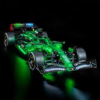 BB Set di illuminazione a LED per LEGO&reg; 42240 Auto F1&reg; Aston Martin Aramco AMR25 con telecomando