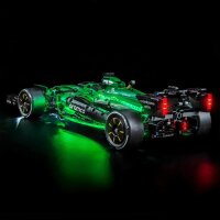 BB Set di illuminazione a LED per LEGO&reg; 42240 Auto F1&reg; Aston Martin Aramco AMR25 con telecomando
