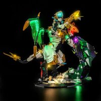 BB Set di illuminazione a LED per LEGO&reg; 71872 Ninjago - Battaglia dell&rsquo;Ultra Drago con telecomando
