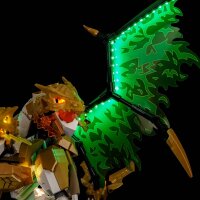 BB Set di illuminazione a LED per LEGO&reg; 71872 Ninjago - Battaglia dell&rsquo;Ultra Drago con telecomando