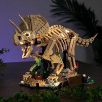 BB LED Lighting Set for LEGO&reg; 77985 Dinosaur Fossils - Triceratops including remote control