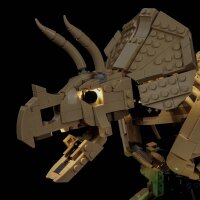 BB LED Lighting Set for LEGO&reg; 77985 Dinosaur Fossils - Triceratops including remote control