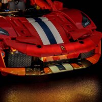 BB Kit d&eacute;clairage LED pour LEGO&reg; 42235 Voiture Ferrari 488 Pista avec t&eacute;l&eacute;commande
