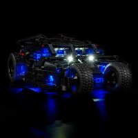 BB Kit d&eacute;clairage LED pour LEGO&reg; 42239 Batmobile Tumbler avec t&eacute;l&eacute;commande