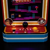 BB LED Beleuchtungs-Set f&uuml;r LEGO&reg; 72051 Super Mario - Donkey Kong Arcade mit Musikfunktion