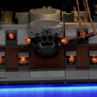 BB LED Beleuchtungs-Set f&uuml;r LEGO&reg; 75646 One Piece - Garps Marineschlachtschiff mit Fernbedienung