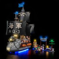 BB LED Beleuchtungs-Set f&uuml;r LEGO&reg; 75646 One Piece - Garps Marineschlachtschiff mit Fernbedienung