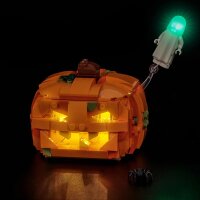 BB Set di illuminazione a LED per LEGO&reg; 40872 Lanterne citrouille d&rsquo;Halloween