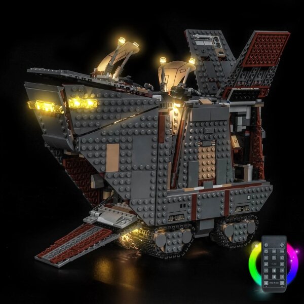 BB LED Lighting Set for LEGO&reg; 75453 Star Wars - Offworld Sandcrawler and Mudhorn including remote control