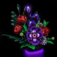 BB Kit d&eacute;clairage LED pour LEGO&reg; 11513 La composition florale sombre