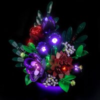 BB Kit d&eacute;clairage LED pour LEGO&reg; 11513 La composition florale sombre