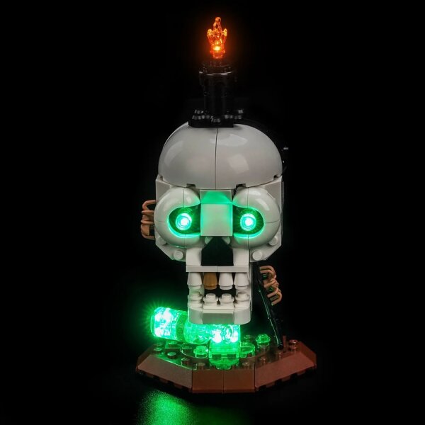BB Set di illuminazione a LED per LEGO&reg; 40883 Candela-teschio di Halloween