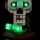 BB Set di illuminazione a LED per LEGO&reg; 40883 Candela-teschio di Halloween