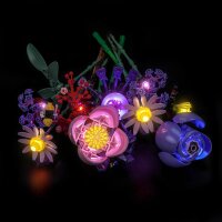 BB LED Beleuchtungs-Set f&uuml;r LEGO&reg; 11507 Olivia Rodrigos Blumenstrauss