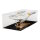 Display in acrilico per  Playmobil 70548 Star Trek U.S.S. Enterpirse NCC-1701 (Con fondo nero)