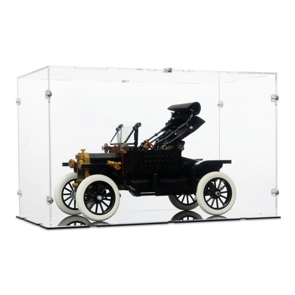 Pr&eacute;sentoir en acrylique pour LEGO&reg; 11376 Ford Model T (avec fond noir)