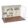 Acrylic Display Case for LEGO&reg; 11376 Ford Model T (with Technical Background Image & Wood Design Base)
