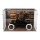 Acrylic Display Case for LEGO&reg; 11376 Ford Model T (with Retro Street Scene Background Image & Cobblestone Base Design)