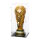 Display in acrilico per LEGO&reg; 43020 Trofeo ufficiale Coppa del Mondo FIFA (con fondo nero)