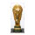 Display in acrilico per LEGO&reg; 43020 Trofeo ufficiale Coppa del Mondo FIFA (con fondo nero)