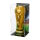 Acryl-Display f&uuml;r LEGO&reg; 43020 Offizieller Pokal der FIFA Fussball-Weltmeisterschaft  (Mit Hintergrundbild & schwarzem Boden)