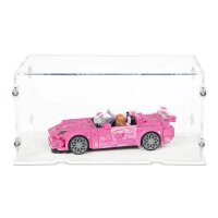 Pr&eacute;sentoir en acrylique pour LEGO&reg; 77241 2 Fast 2 Furious Honda S2000 (avec fond noir)